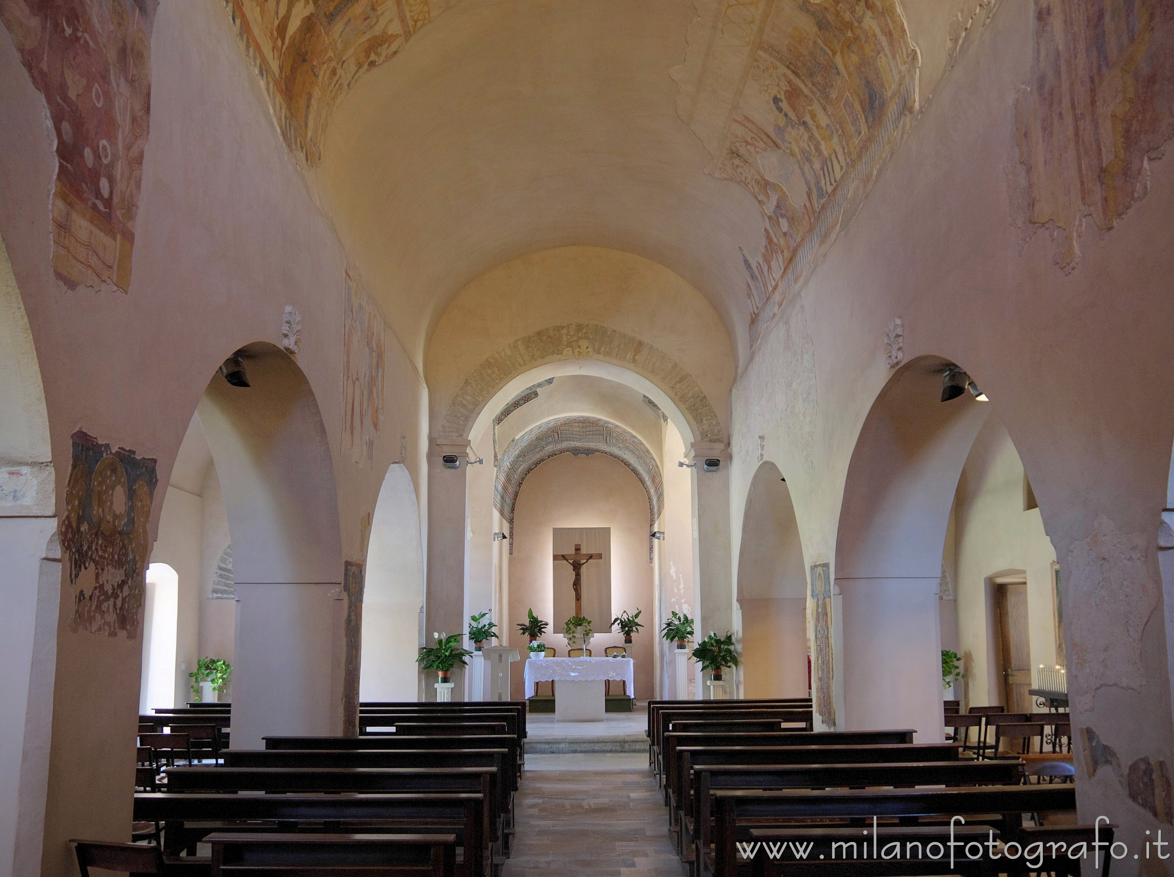 Casarano (Lecce) - Interni della Chiesa di Santa Maria della Croce